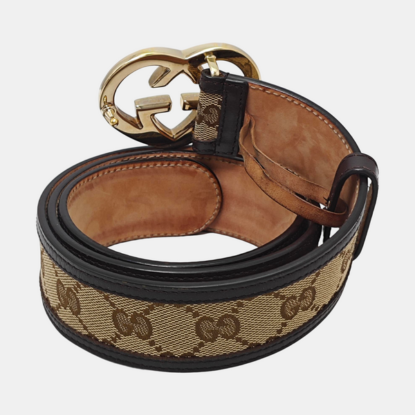 Fabric Belt Beige