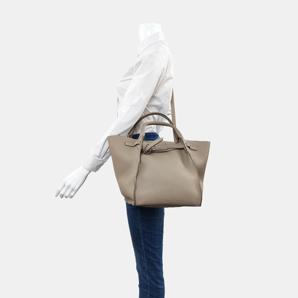 BIG BAG Small Calfskin Gray