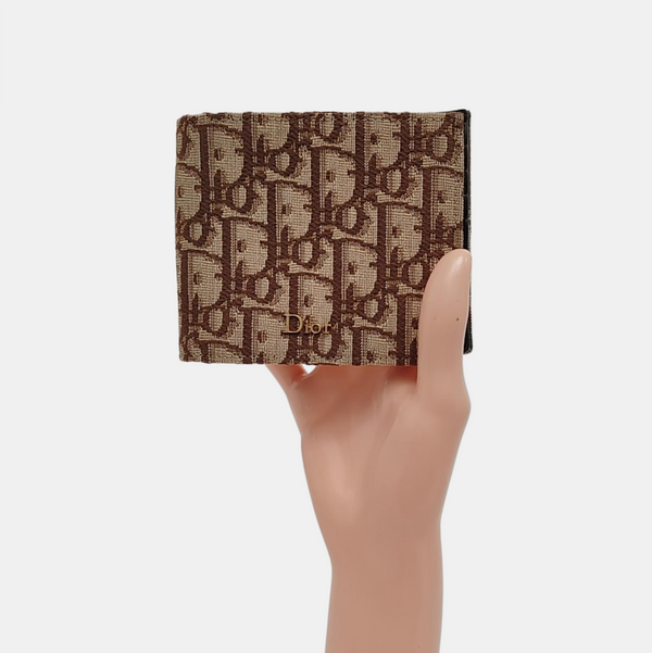 Canvas Wallet Beige