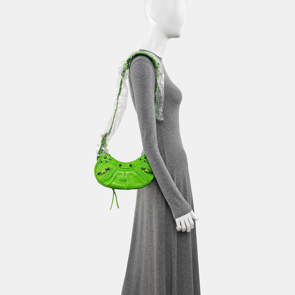 Le Cagole S Lambskin Green