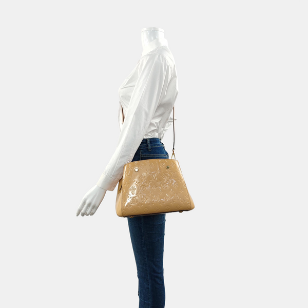 MONTAIGNE BB Monogram Patent Leather Yellow
