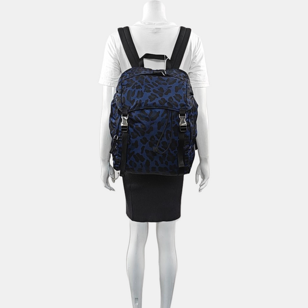 Re-Nylon Backpack Nylon Blue