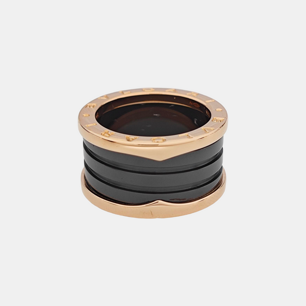 B.ZERO1 18k Rose Gold Ring EU 55