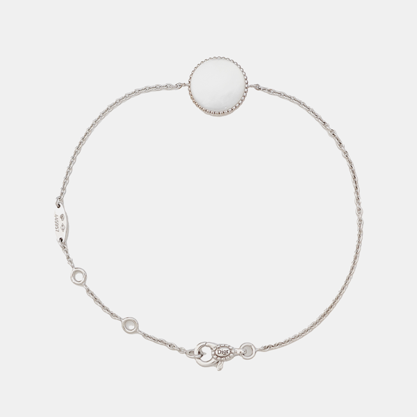 Rose Des Vents 18k White Gold Silver Bracelet