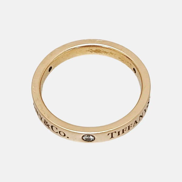 Tiffany & Co. 18k Rose Gold Ring EU 51