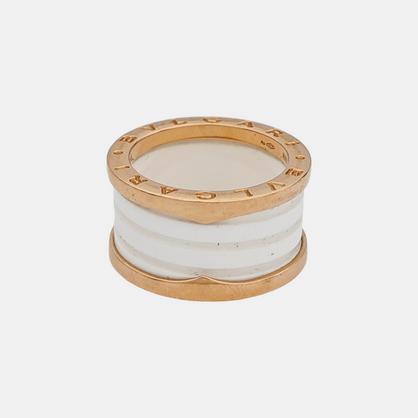 B.ZERO1 18k Rose Gold Ring EU 54