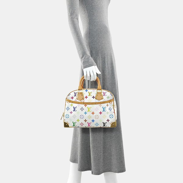 LV × TM DEAUVILLE Monogram Coated Canvas White