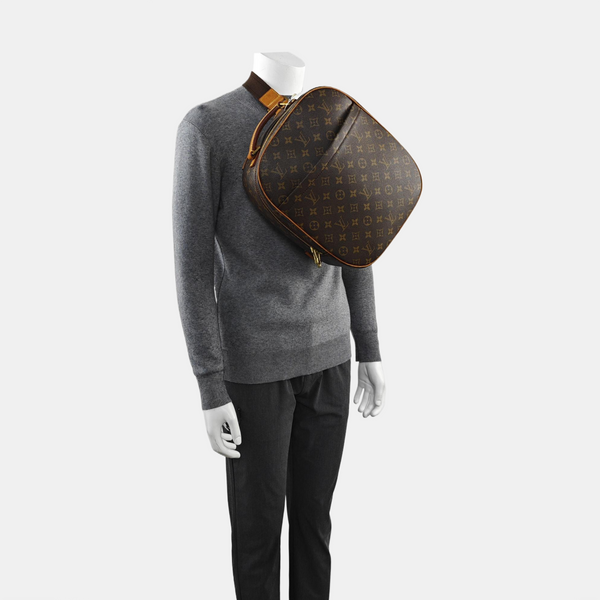 PACKALL Monogram Coated Canvas Brown