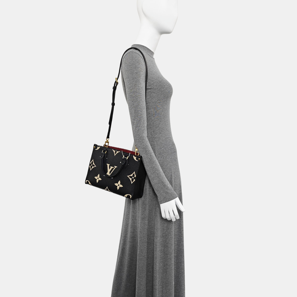 ONTHEGO PM Calfskin Black