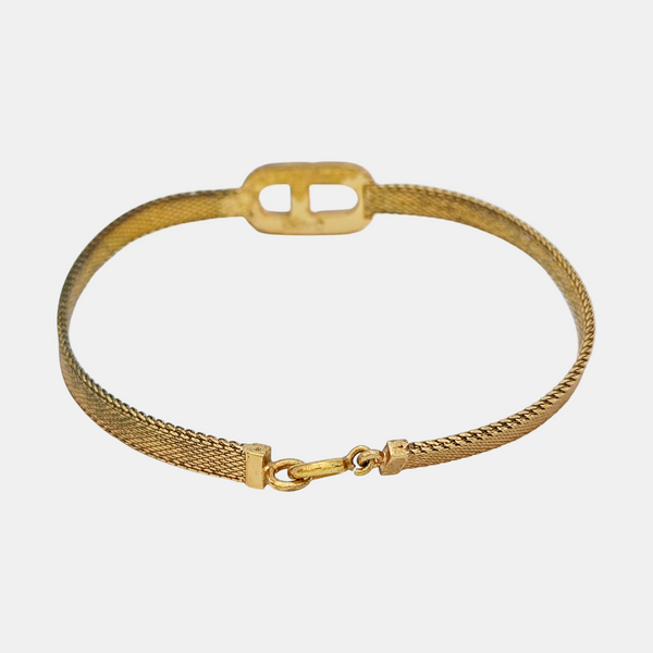 Petit CD Metal Gold Bracelet