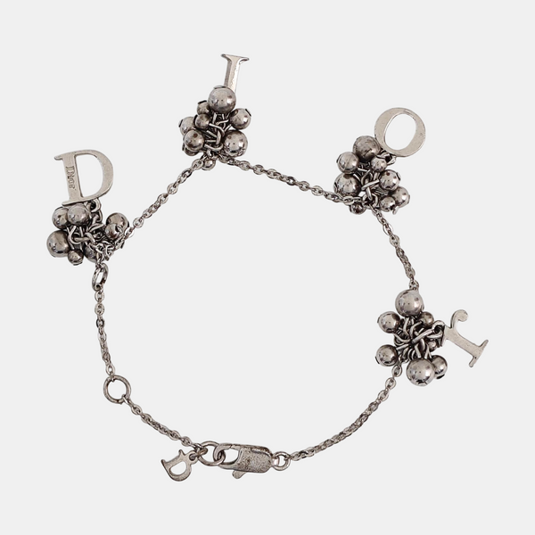 Dior Oblique Metal Silver Bracelet