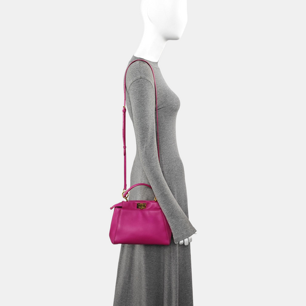 Peekaboo Mini Lambskin Pink
