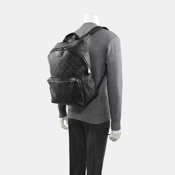 DISCOVERY Monogram Coated Canvas Gray