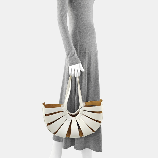The Shell Calfskin White