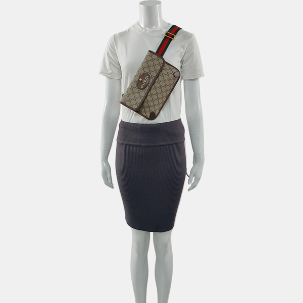 Neo Vintage Monogram Coated Canvas Beige