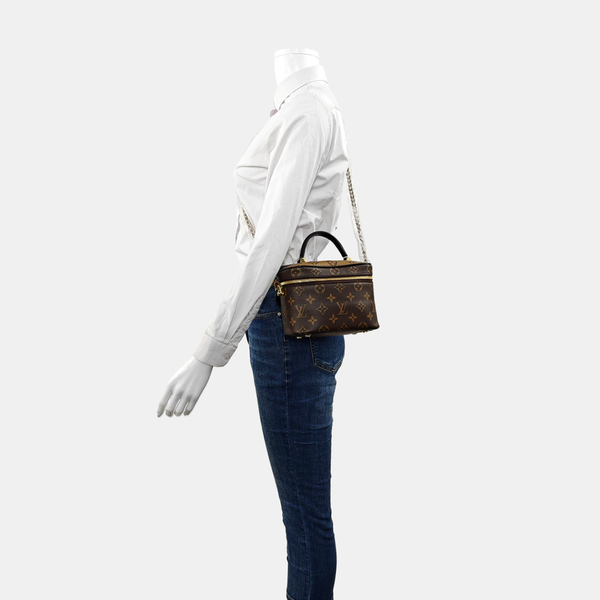 VANITY PM Monogram Coated Canvas Brown