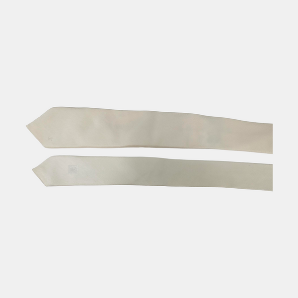 Wool Tie White