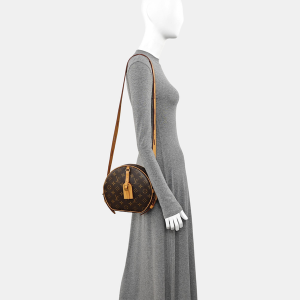 BOITE CHAPEAU MM Monogram Coated Canvas Brown