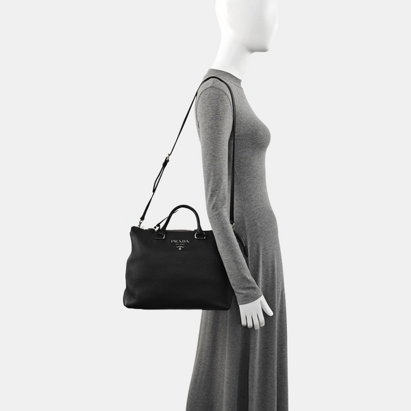 Light Frame Calfskin Black