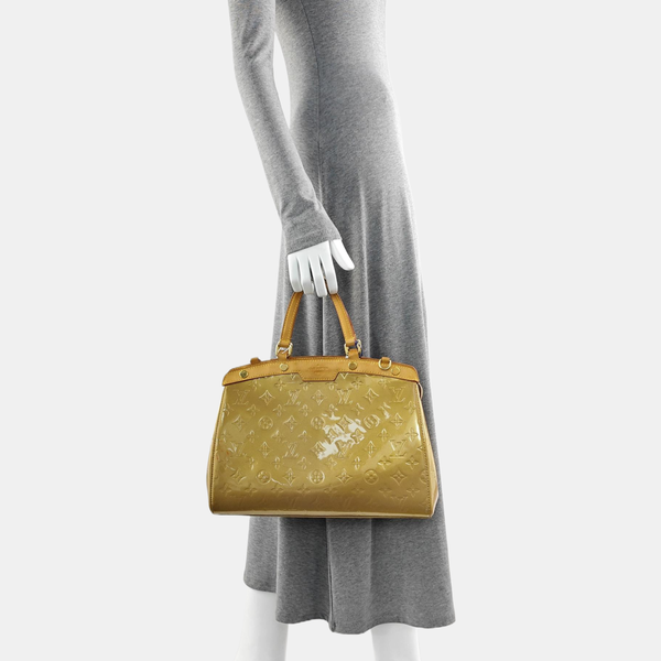 BREA Monogram Patent Leather Yellow