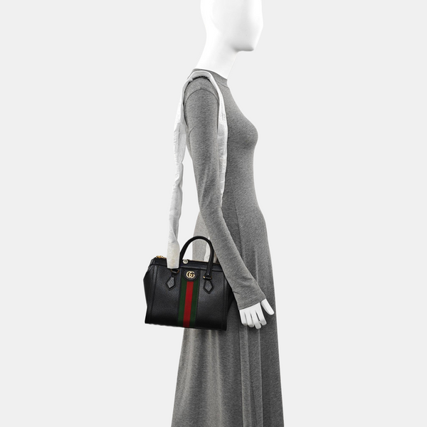 Ophidia Small Calfskin Black