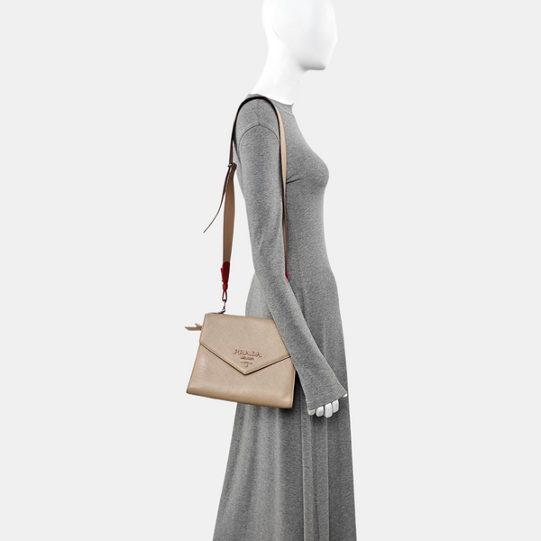 Monochrome Saffiano Calfskin Beige