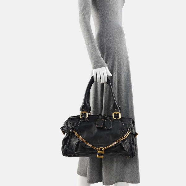 Paddington Calfskin Black