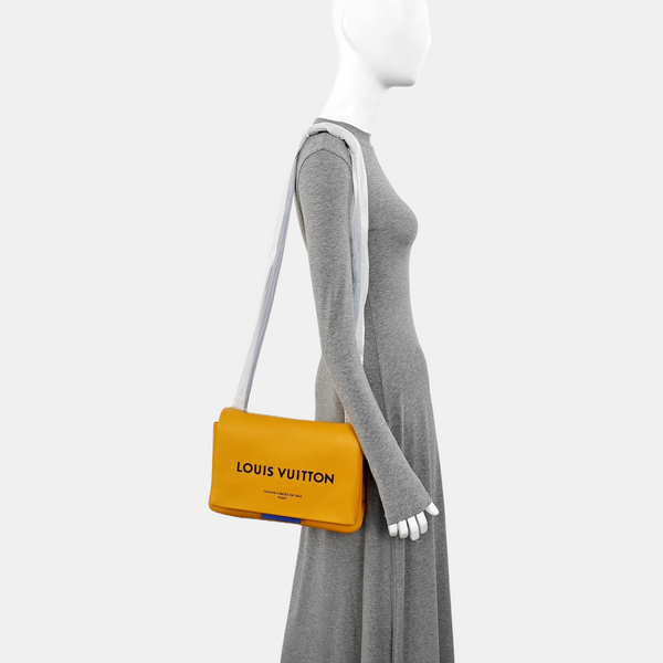 Calfskin Shoulder Bag Yellow