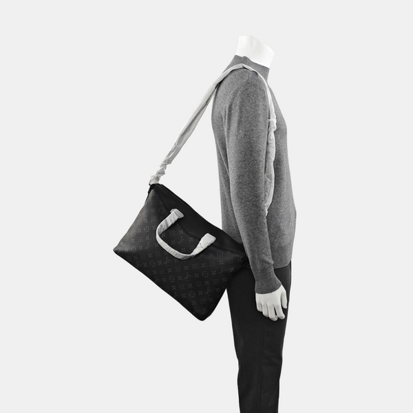 EXPLORER Monogram Coated Canvas Black
