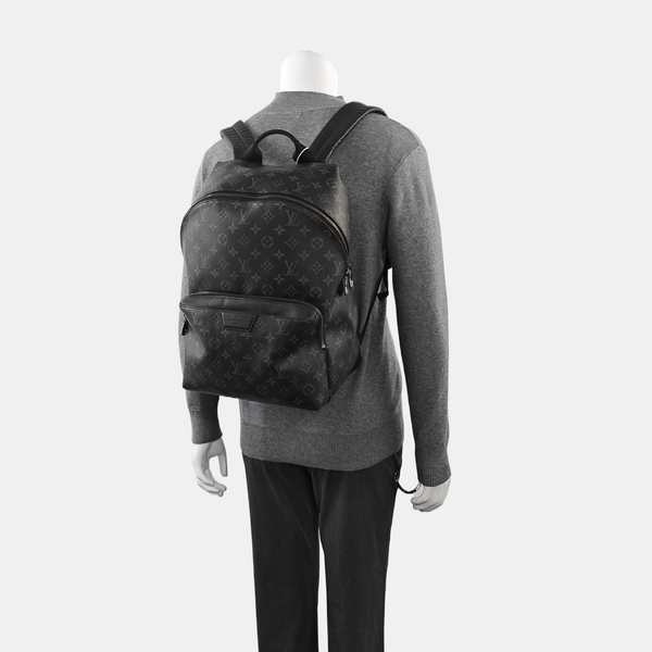 DISCOVERY PM Monogram Coated Canvas Black