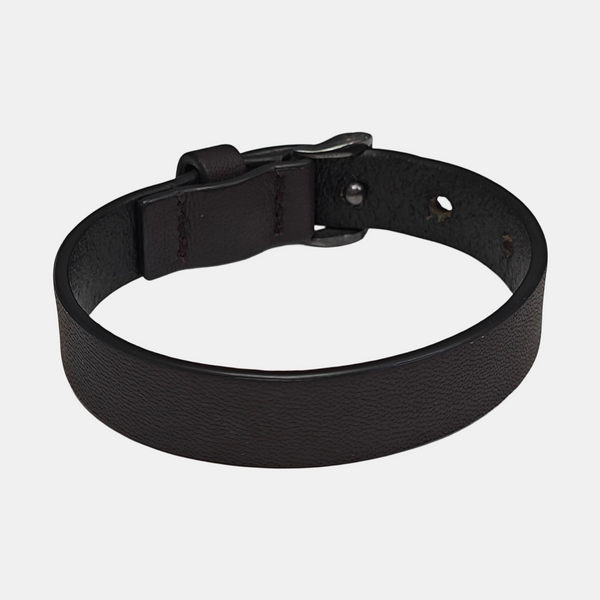 Leather Brown Bangle