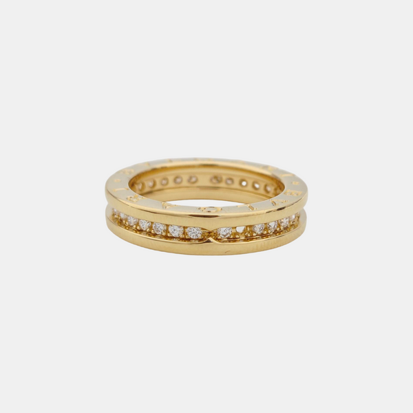 B.ZERO1 Diamond Gold Ring EU 53