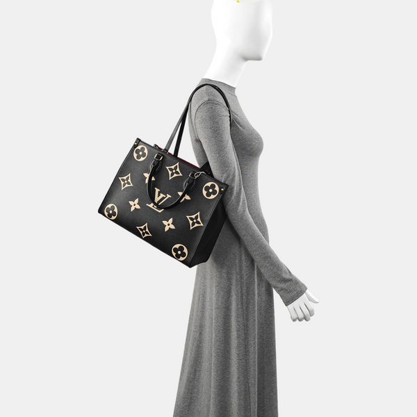 ONTHEGO MM Monogram Calfskin Black