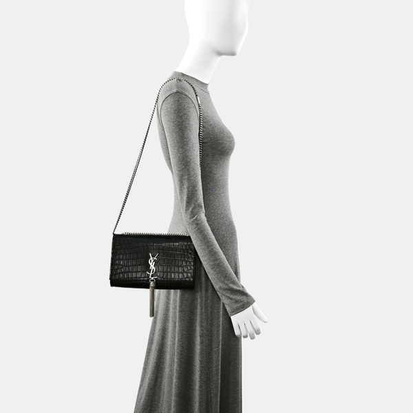 KATE Medium Calfskin Black