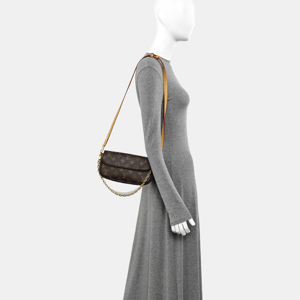 IVY Monogram Coated Canvas Brown