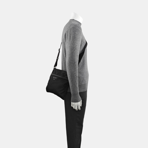Nylon Crossbody Bag Nylon Black