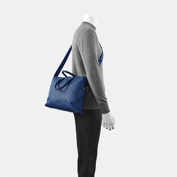 PORTE-DOCUMENTS Damier Calfskin Blue