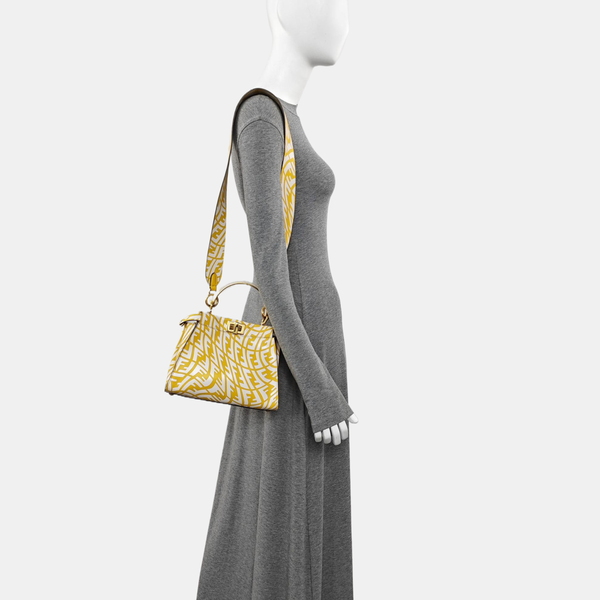 Peekaboo Mini Calfskin Yellow