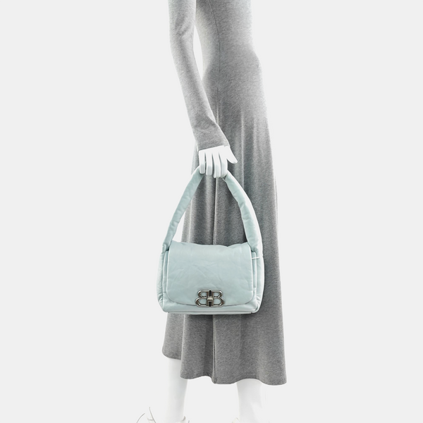Monaco Small Calfskin Blue