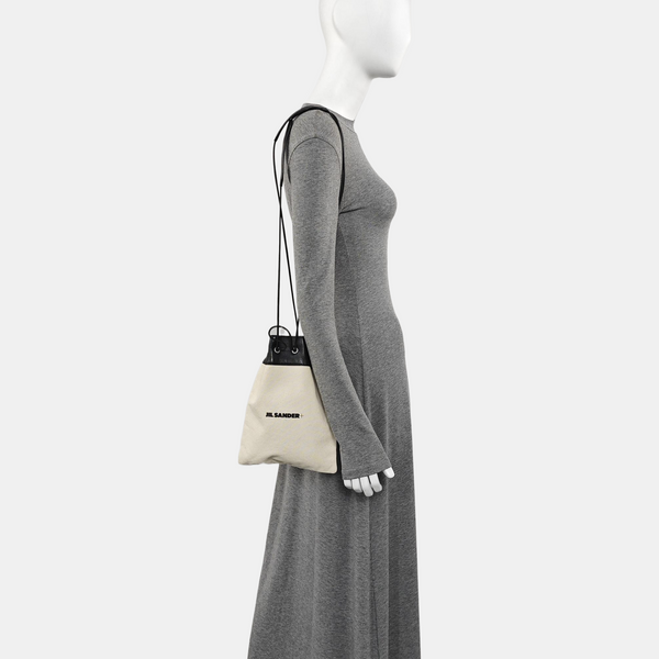 Canvas Shoulder Bag Black