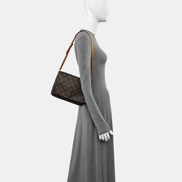 MUSETTE TANGO Monogram Coated Canvas Brown