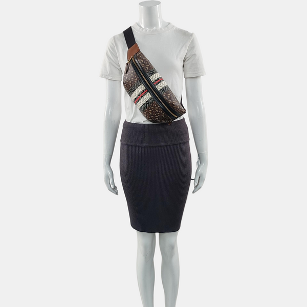 Sonny Medium Coated Canvas Brown