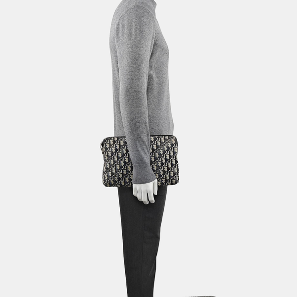 Canvas Clutch Black