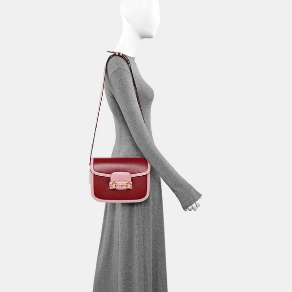 Horsebit 1955 Small Calfskin Red