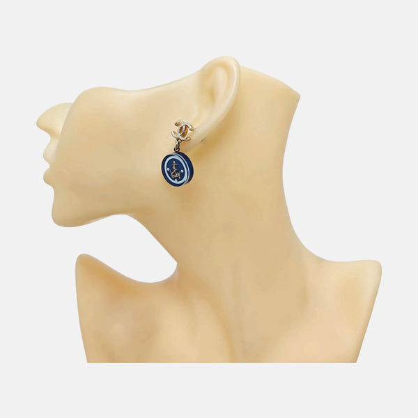 Metal Gold Earrings