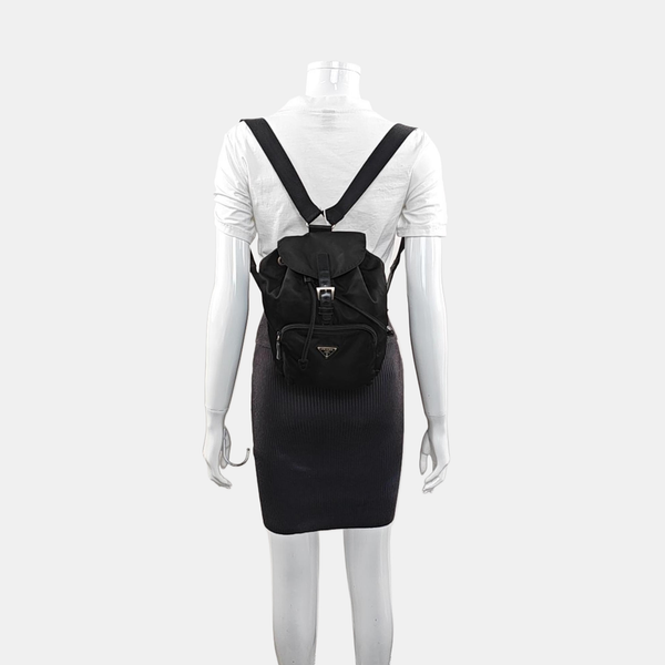 Re-Nylon Backpack Nylon Black