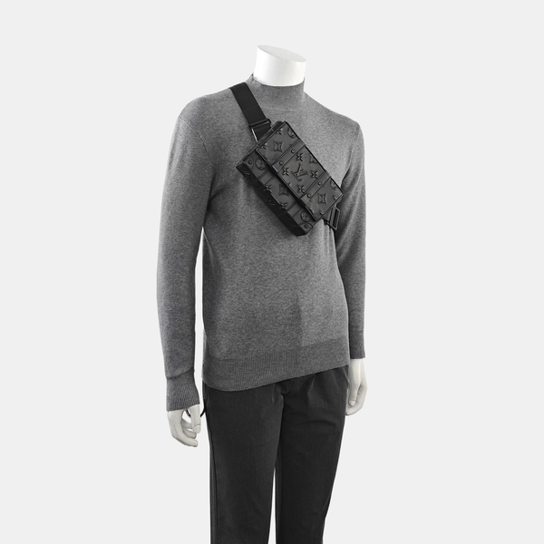 TRUNK Calfskin Black