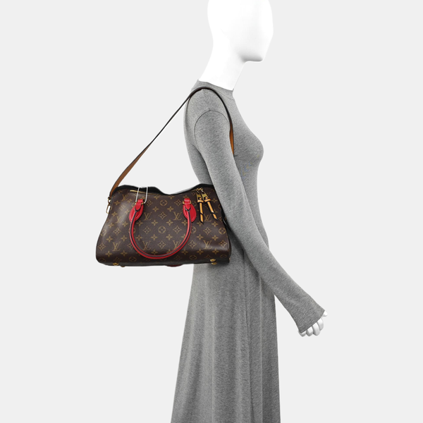 TUILERIES Monogram Coated Canvas Brown