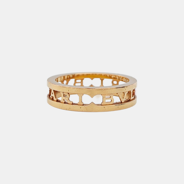 B.ZERO1 18k Rose Gold Ring EU 59