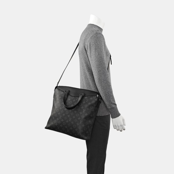 EXPLORER Monogram Coated Canvas Black